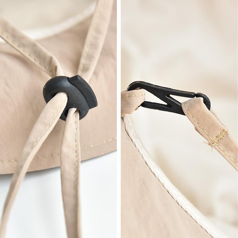 Женская летняя солнцезащитная шляпа от УФ-лучей, водостойкая, складная, легкая кепка, удобная для путешествий, шляпа-солнцезащита