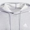 adidas Men's Essentials Fleece 3-Stripes Hoodie Medium Grey Heather IJ6474