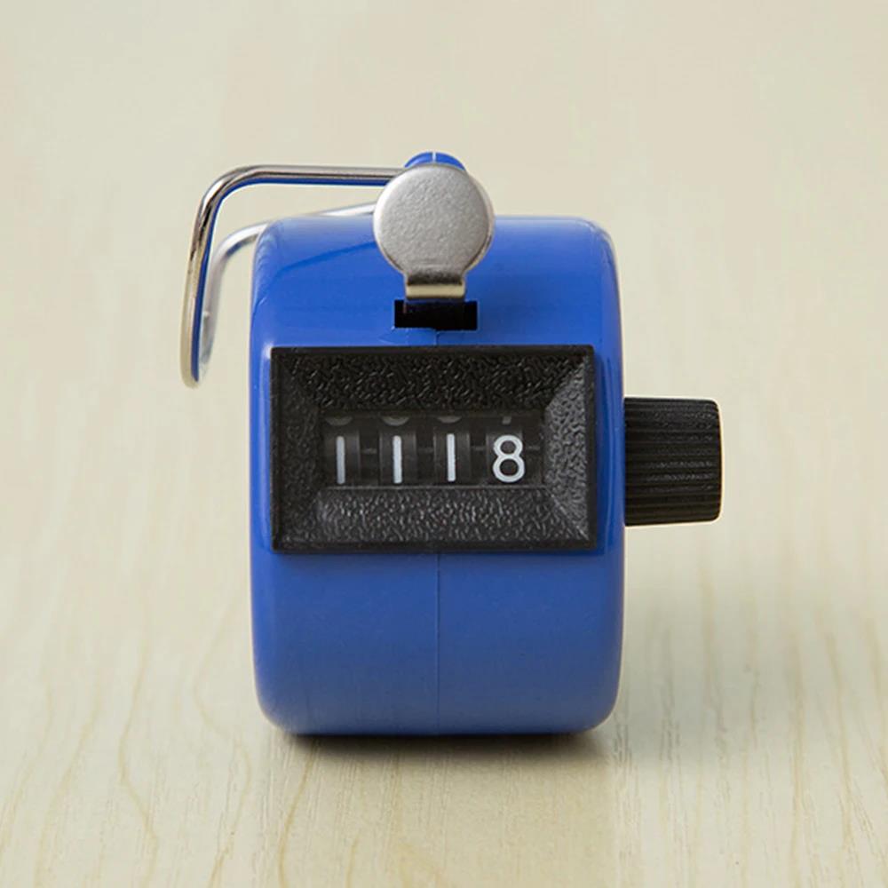 4 Digit Mechanical Counter Counting Clicker Timer Soccer Golf Counter Handheld Counter Number Count Counting 1