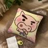Cartoon B-Buriburizaemon Cute Pig cushion cover For Bedroom Car Coffee Shop Room Soft Living Room Sofa Decorative Pillow Case