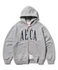 Толстовка на молнии с аппликацией Aeca Aeca - Серая