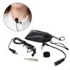 Lapel Microphone Clip On Mic, Portable Noise Reduction Collar Mic with 3.5mm Jack for Teaching