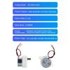 4Pcs 5-100RPM Micro Gear Motor Mini Electric Motor  for Display Stand Stage Light Turntable