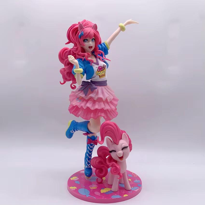 My Little Pony Princess Cadance Rainbow Bishoujo Pinkie pie Fluttershy Twilight Sparkle Figure PVC Anime Model Doll Model Toys
