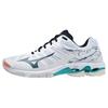 Wave Voltage Volleyball Shoes Unisex Shoes White Gray V1GA216036