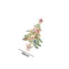 XMAS Small Gift Decor Accessories Crystal Woman Christmas Tree Brooches Jewelry Lapel  Pins