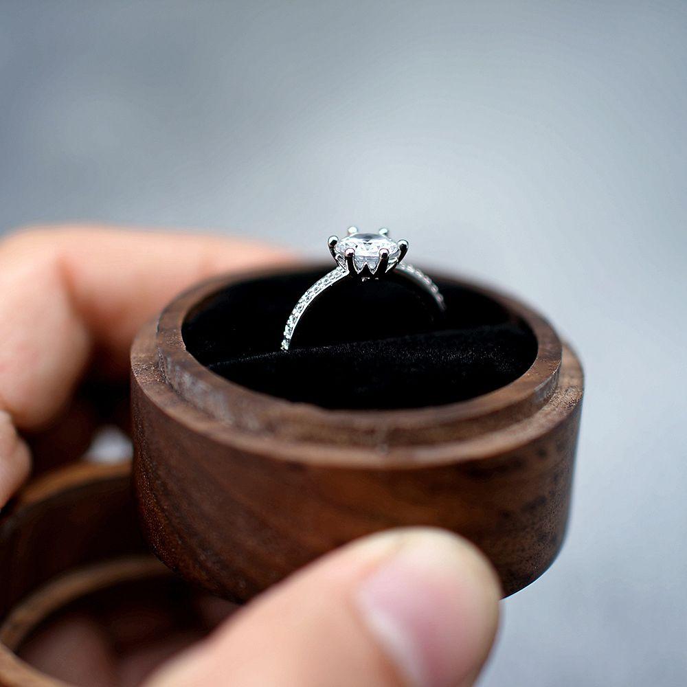 Earrings Organizer Engagement Ceremony Ring Bearer Box Presentation Box Ring Box Storage Box