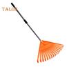 Non-Slip Garden Rake Weed Puller Tool with Long Adjustable Handle Design Easy Installation Wide Application Large Leaf Rake