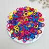 Children’s Seamless, Highly Elastic Hair Ties – Gentle on Hair, Towel-Style Rubber Bands for Girls in Candy Colors, Simple Design