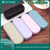 Sleek Matte PU Glasses Case - Portable, Anti-Pressure Myopia Storage Box