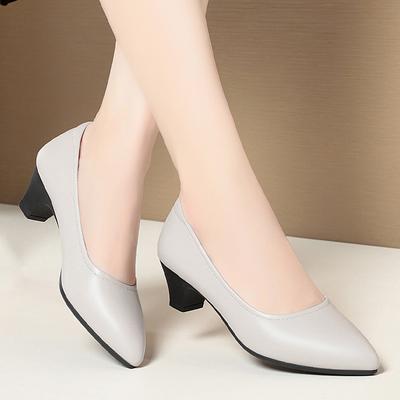 Черные рабочие туфли, женские мягкие подошвы удобны для работы, мягкие подошвы, остроносые туфли-лодочки, женские для собеседования