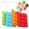 Non Stick Cupcake Muffin Pan Odor Silicone 12 Balls Tray Lollipop