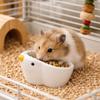 Bird Shaped Hamster Food Bowl Large Capacity Bird Cage Feeder Parrot Water Bowl  Small Animals