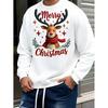 Christmas Day Lightweight Crew Neck Sweatshirt, Linen-Cotton Blend, Breathable Summer Layering
