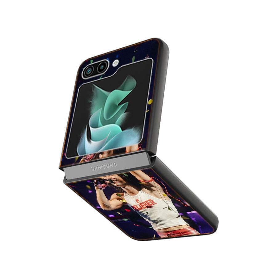 Чехол для телефона Conan Gray Found Heaven для Samsung Z Flip 7 6 5G Galaxy Z Flip4 Z Flip5 Z Flip3 Черный Жесткий ПК Корпус Защитный