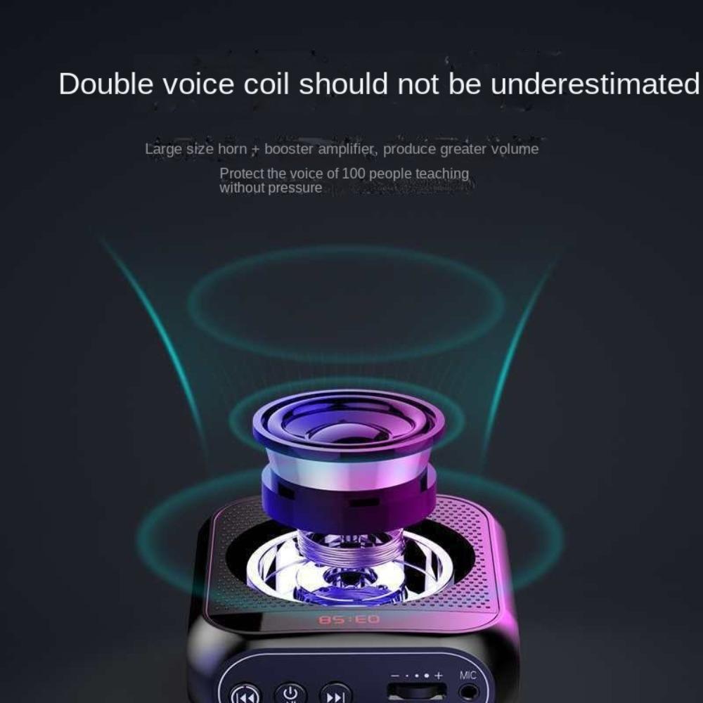 Mini Wired Voice Amplifier Recorder Audio Speaker For Teacher Speech Tour Guide Lecture