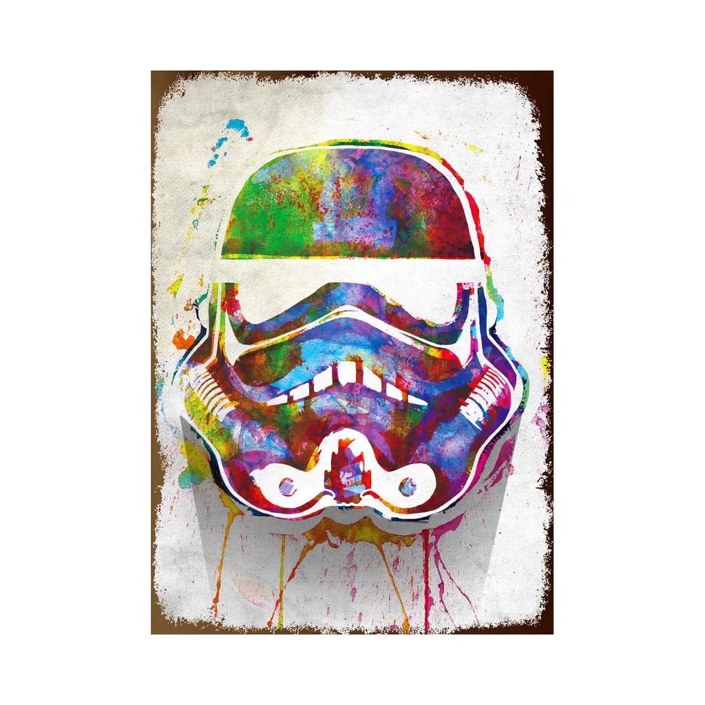 Miniso Classic Movie Metal Tin Sign Comics Posters and Prints Wall Art Picture for Living Room Home Decor