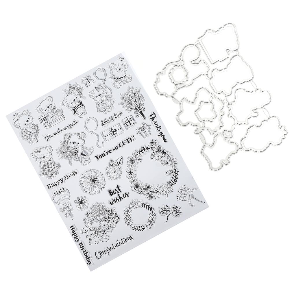 Transparent Stamp  Seal Making Molds for Hand Account Scrapbooking Pattern  Decoration