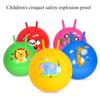 With 2 Handles Outdoor Sports Inflatable Toys Bouncing Balls Hop Ball Kids Space Hopper