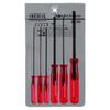 ENGINEER Hexagonal Screwdriver Set, Opposite Sides 1.522.5345mm, Set of 6, DK-02, Red