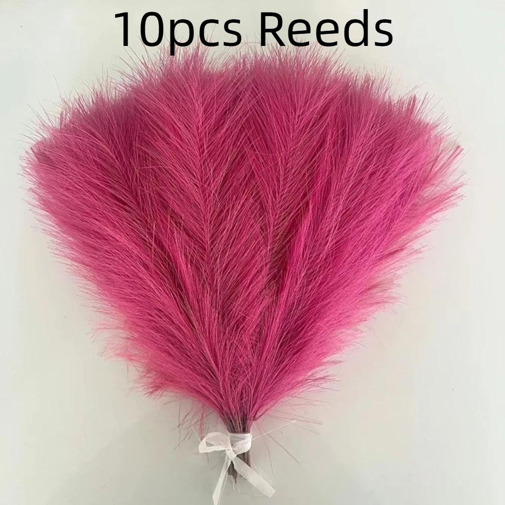 Fireworks Maidenhair Grass Artificial Reed Plant Bouquet Pampas Grass Wedding