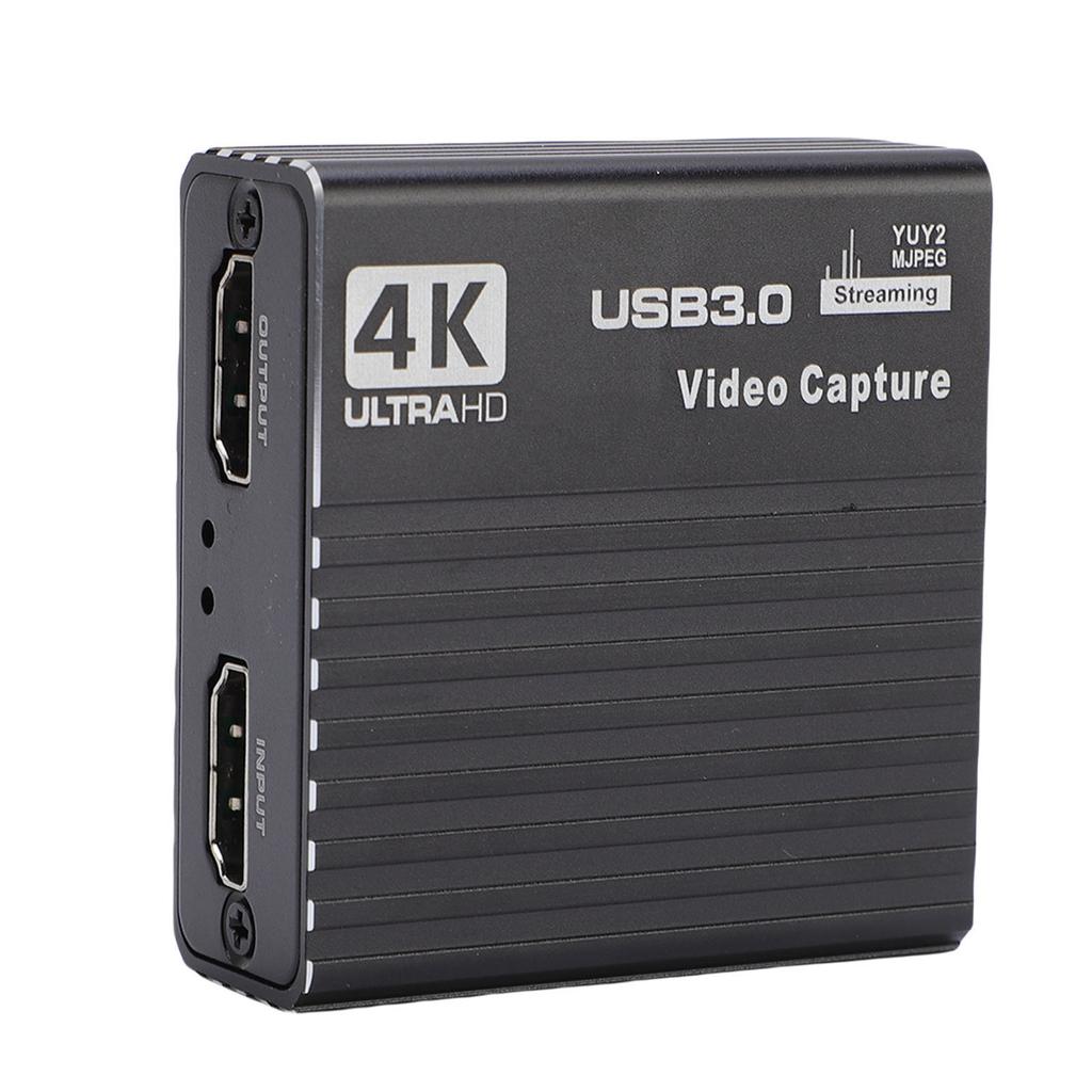 USB 3.0 Video Capture Card 4K 1080P 60FPS Game Video Capture Card Low Latency HD Multimedia Interface for Streaming