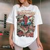2026 Latest Spiderunisex Brand New Day Scorpion Villain Mutation Crisis Poster Tee Distressed Wash Oversized Crew Neck Short