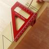 3d Multi-angle Measuring Ruler Woodworking Tools Scales Graphics High Hardness Rust-proof Aluminum