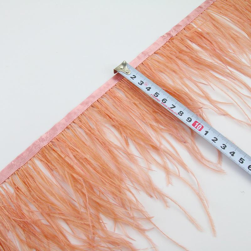 Ostrich Hair Diy Jewelry Accessories Feathers Ostrich Feathers Clothes Cuffs Skirt Decoration