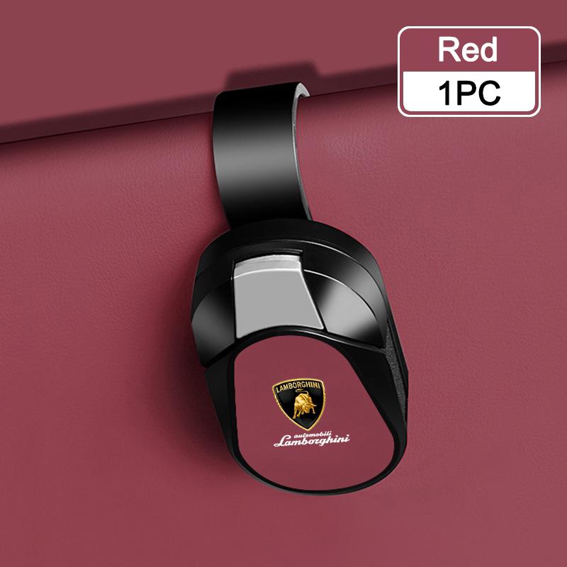 Car Accessoies Sun Visor Glasses Clips Eyeglass Hanger Clip For Lamborghini LP570 LP610 Urus LP700 LP770 Gallardo Accessories TT3