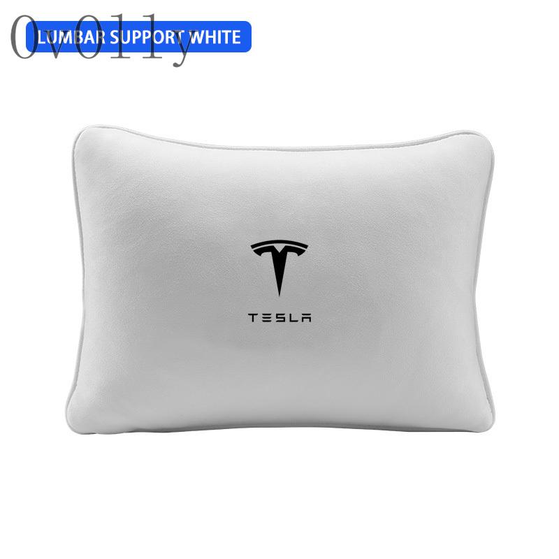 certified original For Tesla Model Y Juniper Tesla Model 3 S Highland Interior Car Accessories Car suede Headrest Waist pillow