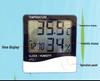 HTC-1 Large-Screen Indoor Thermometer Hygrometer with Alarm Clock