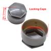 24x25 мм автомобильные гайки для колес, колпачки, аксессуары, автомобильные ступичные винты, защита от ржавчины, автомобильные болты, шпильки, крышка серого цвета для A4 A5 A6 A7 Q3 Q5 TT R8