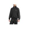 adidas Оригинальный спортивный топ Firebird FW24 с трилистником, боковой полосой, модный, удобный, мягкий, куртка со стойкой, мужская куртка, черный IY4887