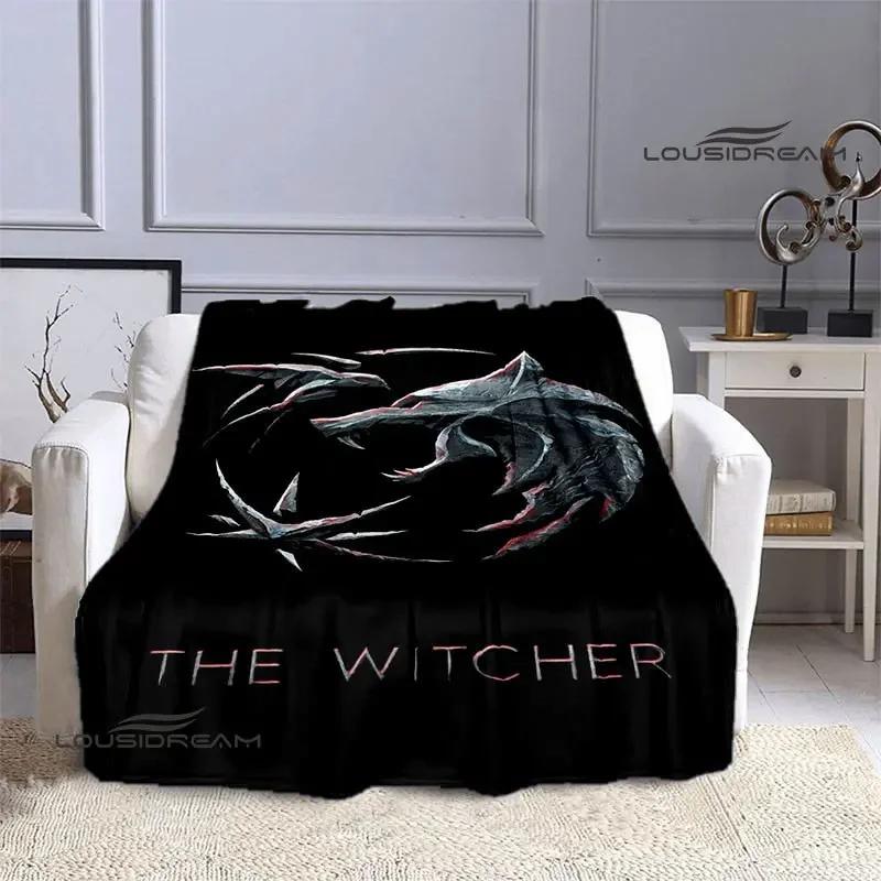 W-Witcher game Printing blanket Flange Warm blanket picnic blanket Home travel blanket bed linings Birthday Gift  picnic blanket