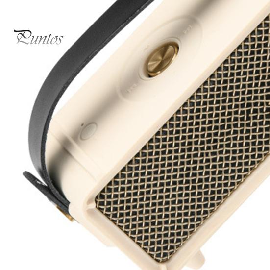 Силиконовый защитный чехол с ручкой из искусственной кожи и плечевым ремнем для портативного BT-динамика Marshall Emberton II, аудио с защитой от царапин