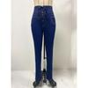 Spring and Summer Women's Jeans Sexy Hip Lifting Calf Pants Jeans
