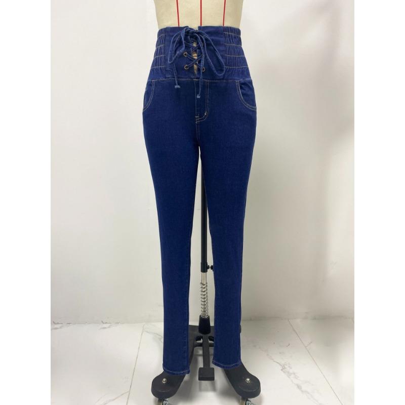 Spring and Summer Women's Jeans Sexy Hip Lifting Calf Pants Jeans