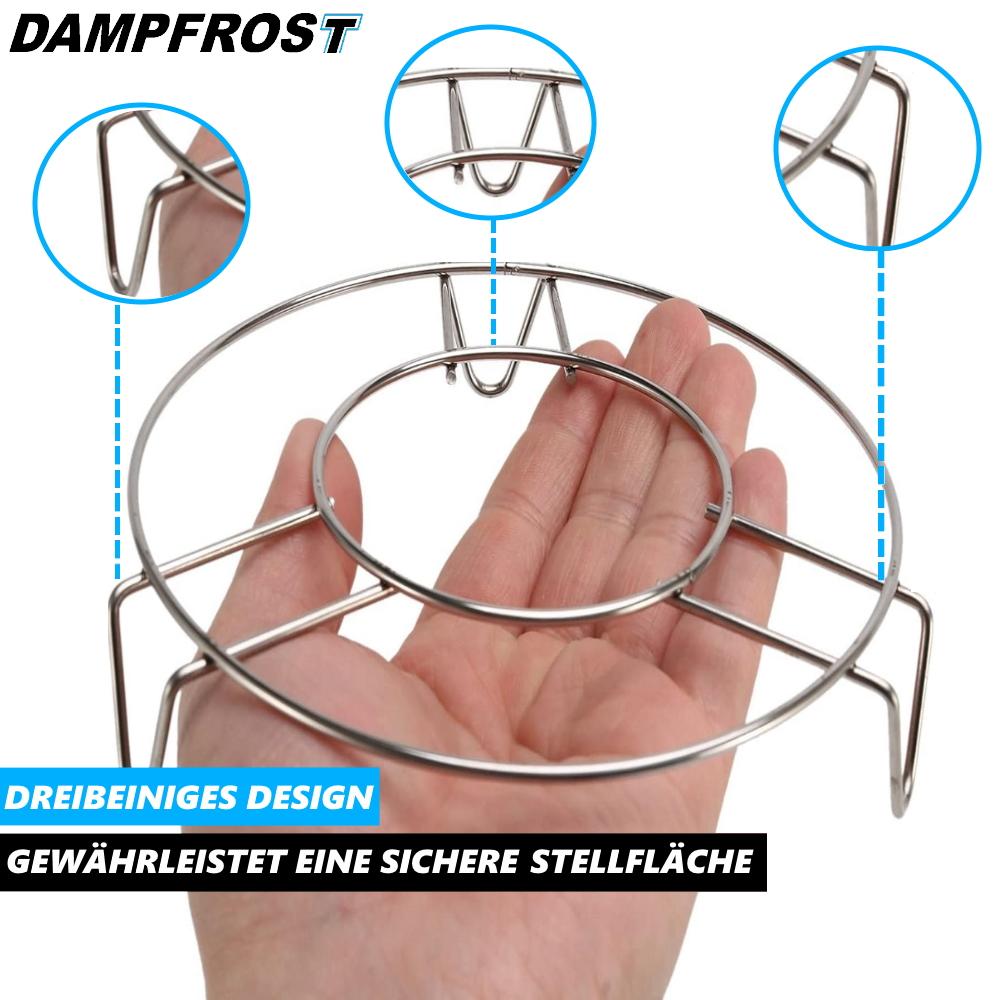 Паровая решетка вставка для пароварки вставка из нержавеющей стали стойка для пароварки подставка для приготовления пищи