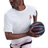 Nike Джа Морант Удобная Мягкая Трикотажная Модная Футболка с Коротким Рукавом Мужские Топы Белый HV1691-100