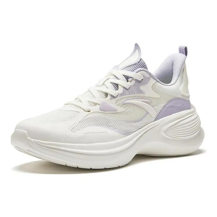 Anta Leaf 3.0 Sports Textile , Synthetic Leather Cushioning , Wear Resistant Low top Sprint Running Shoes Women's (Unisex) Running Shoes