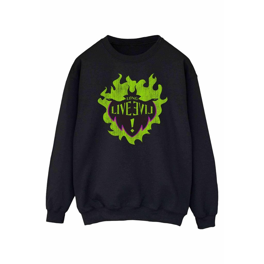 Disney Womens/Ladies The Descendants Maleficent Long Live Sweatshirt