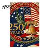 Флаг 250-летия Америка Сад 250 Лет Свободы Патриотическое Знамя Наружное Украшение 4 Июля Знак для Двора на День Независимости Мемориал