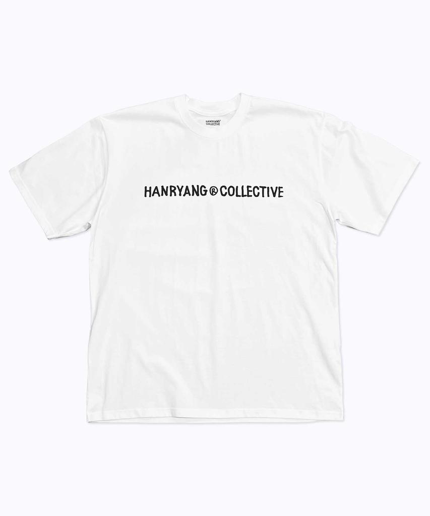 HANRYANG COLLECTIVE Футболка с логотипом Hr Logo1 Белый
