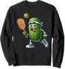 Funny Pickleball Player Paddleball Lover Unisex Crewneck Sweatshirt