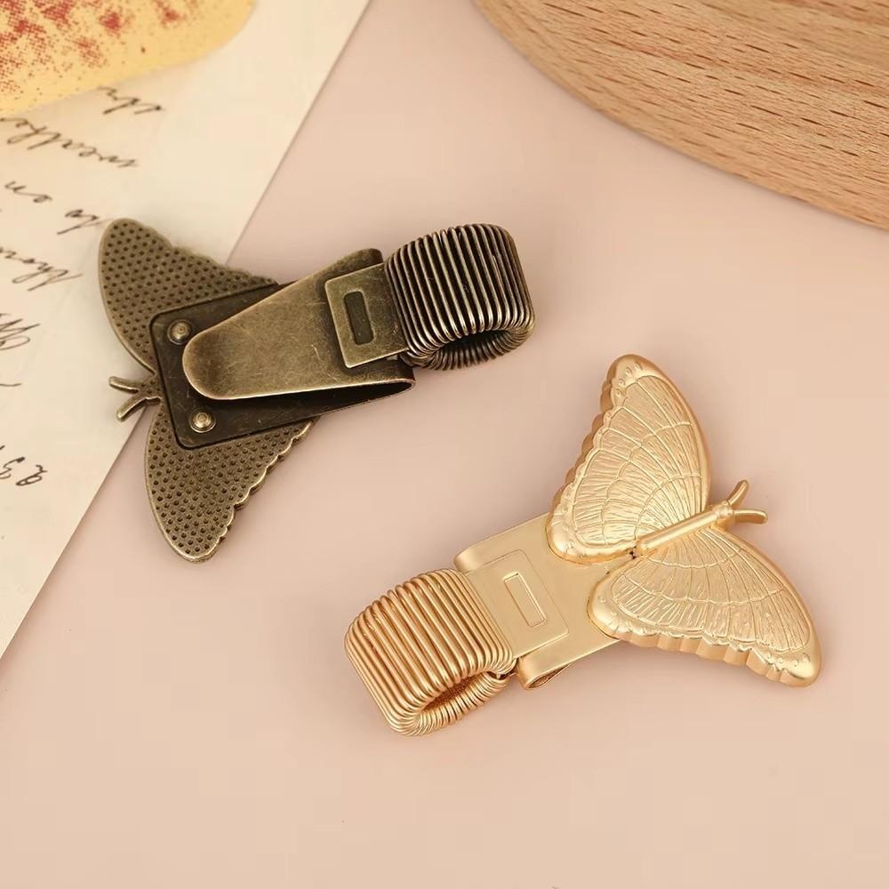 Vintage Style Pen Clip Metal Spring Loaded Clip New Pen Holder Clip Notebook Journal