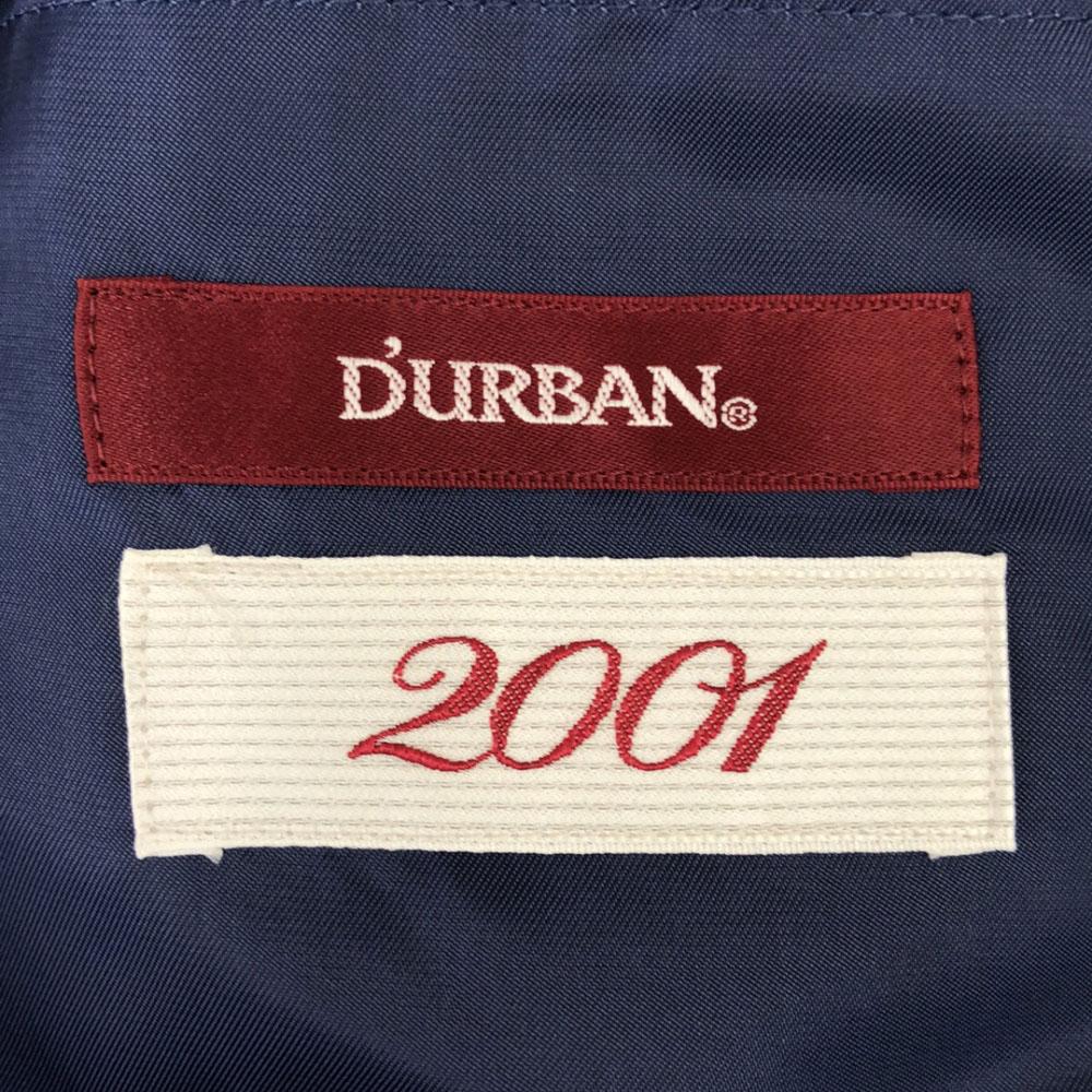 Дербанская шерсть Клетчатый пиджак 42 Темно-синий x серый На подкладке Мужской Б/У