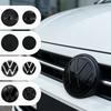 rsq1 VW Car Styling Front Logo Grille Badge Trunk Badge Car Replacement Accessories For Volkswagen Polo 2019 2020 2021 2022 2023 2024
