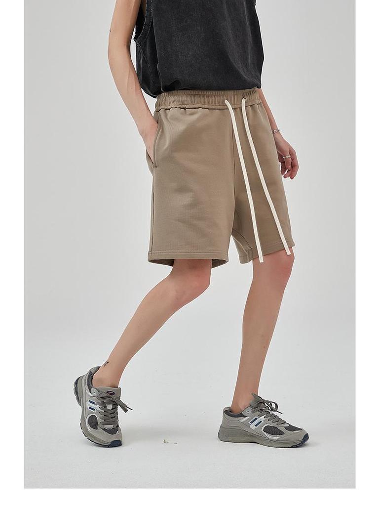 Мужские повседневные шорты ARTIE из двухниточного хлопкового трикотажа плотностью 380 г