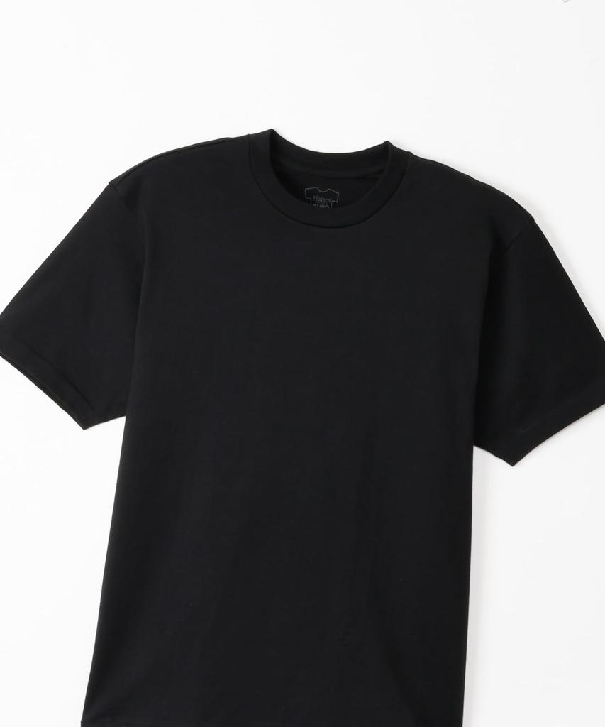 Hanes ФУТБОЛКИ KURO Футболка с круглым вырезом HM1-B201-090-L (Нижняя рубашка с коротким рукавом, 1 упаковка)
